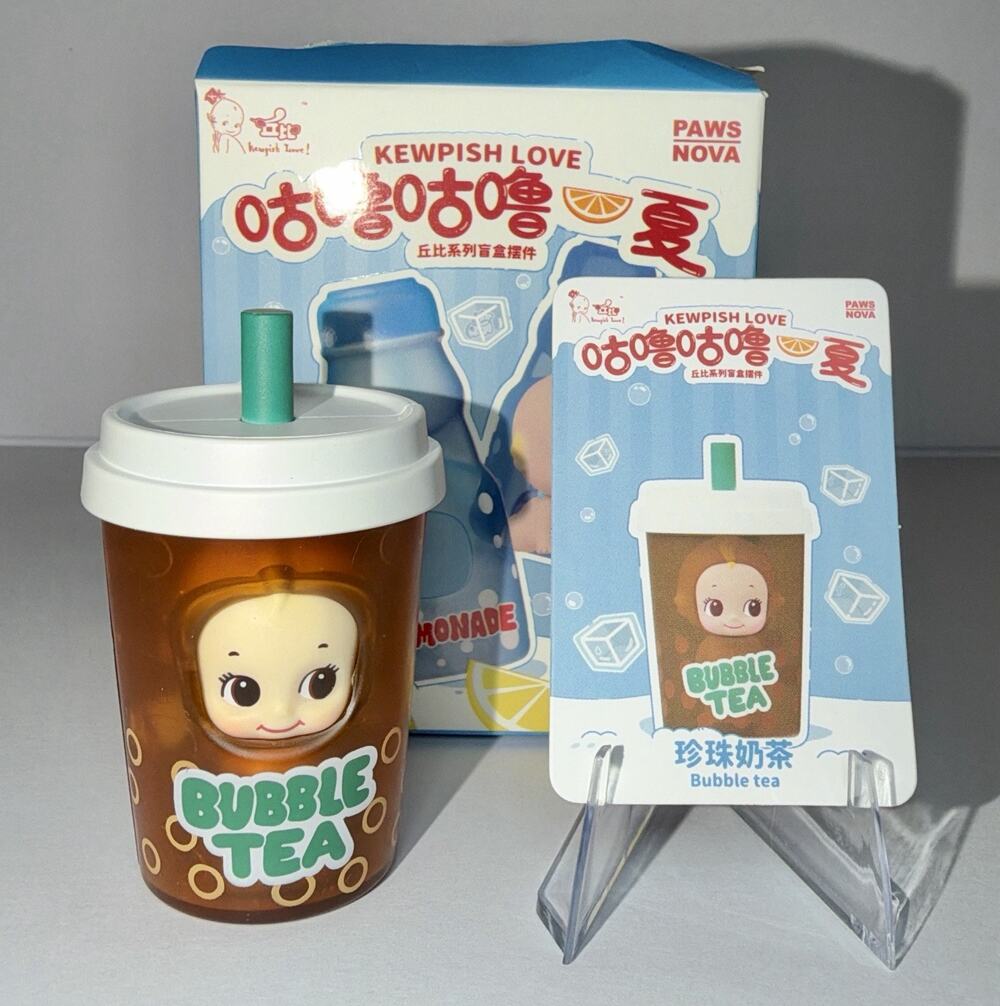 Paws Nova Kewpish Love Summer Sips Series Confirmed Figure Bubble Tea HTF
